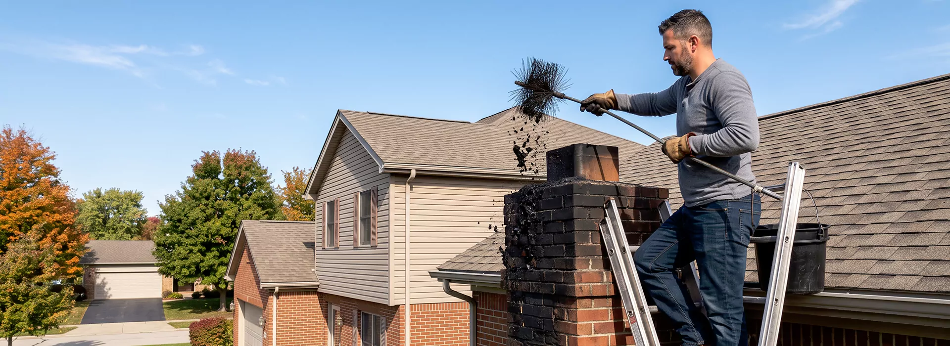 Chimney Creosote Cleaning in Bellflower