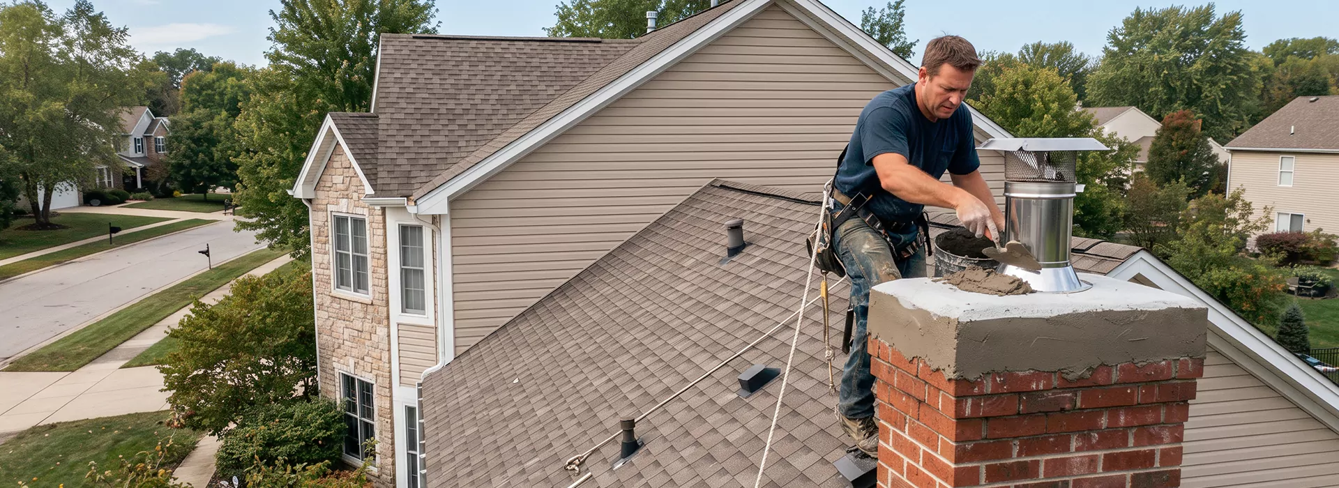 Chimney Crown Installation Bellflower, CA