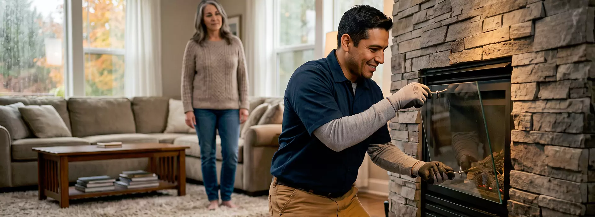 Fireplace Glass Replacement in Bellflower, CA