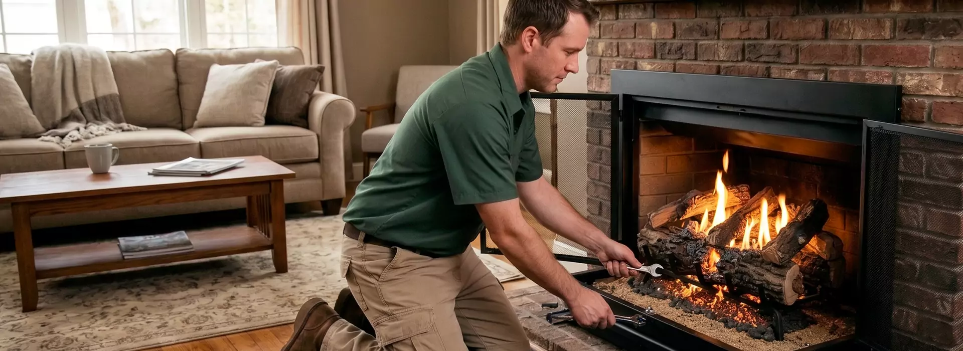 Gas Fireplace Logs in Bellflower, CA