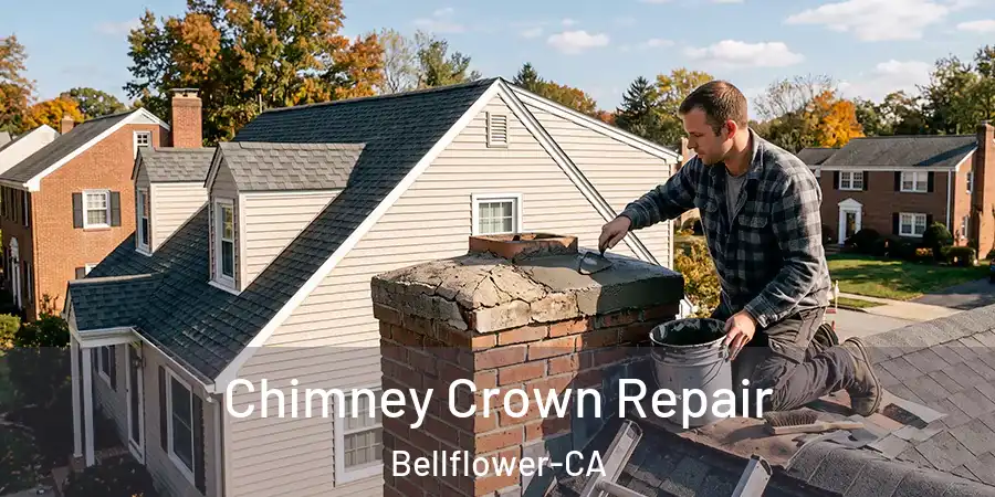 Chimney Crown Repair Bellflower-CA