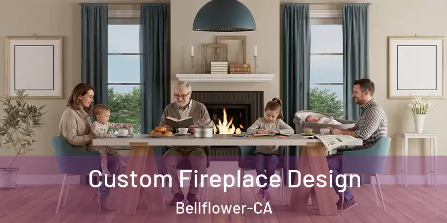 Custom Fireplace Design Bellflower-CA
