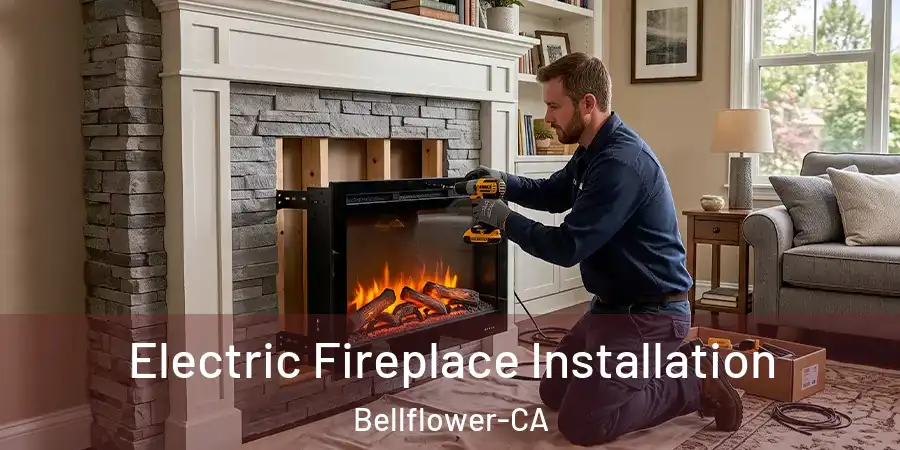  Electric Fireplace Installation Bellflower-CA