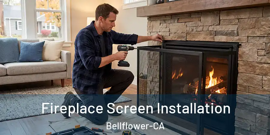 Fireplace Screen Installation Bellflower-CA