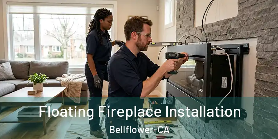Floating Fireplace Installation Bellflower-CA