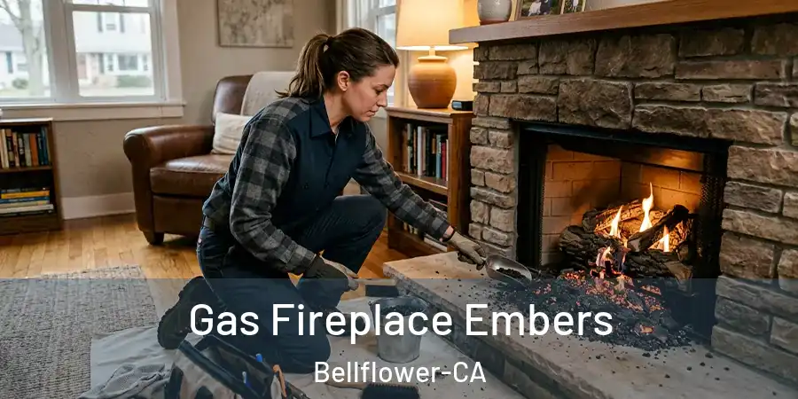 Gas Fireplace Embers Bellflower-CA