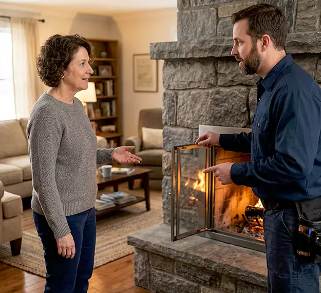 Why Homeowners Choose Our Fireplace Door Installation Team in Bellflower, CA?