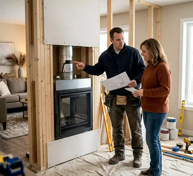 Why Bellflower Homeowners Choose Our Prefab Fireplace Installation Team?