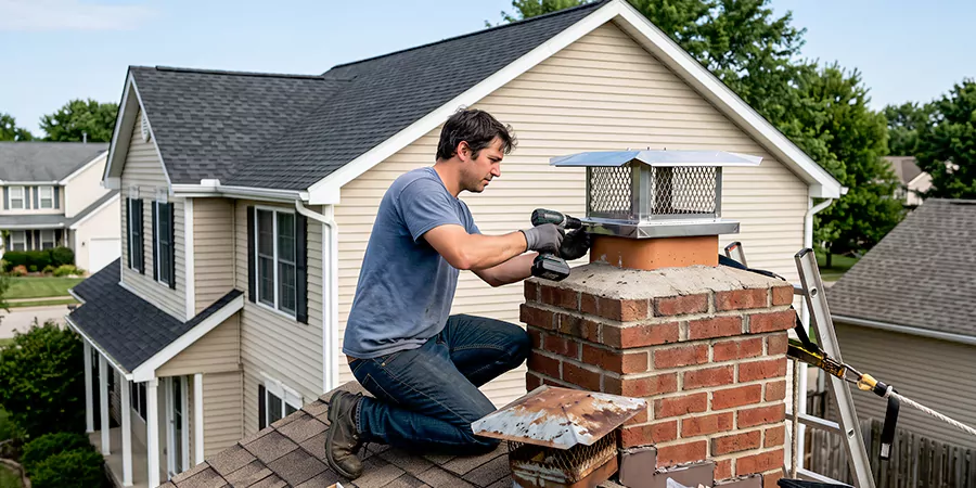 Metal Chimney Cover Replacement Bellflower