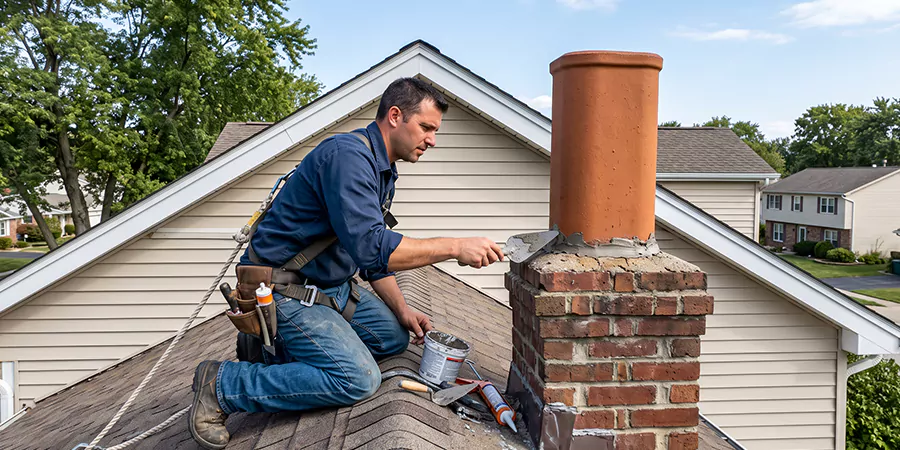 Chimney Pot Leak Repair Bellflower