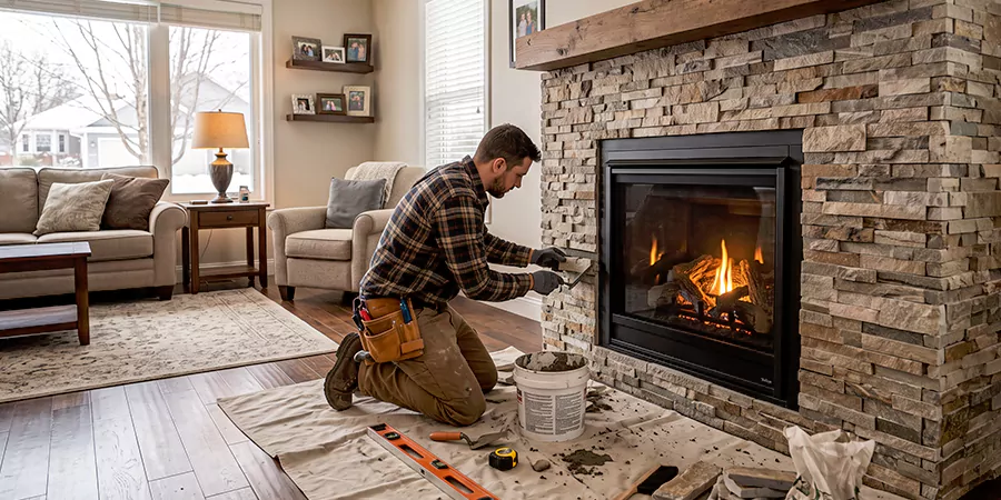 Fireplace Refacing Contractors Bellflower