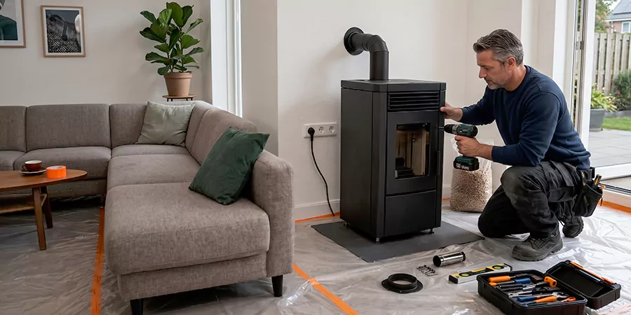 Fireplace Surround and Wall Installation Bellflower