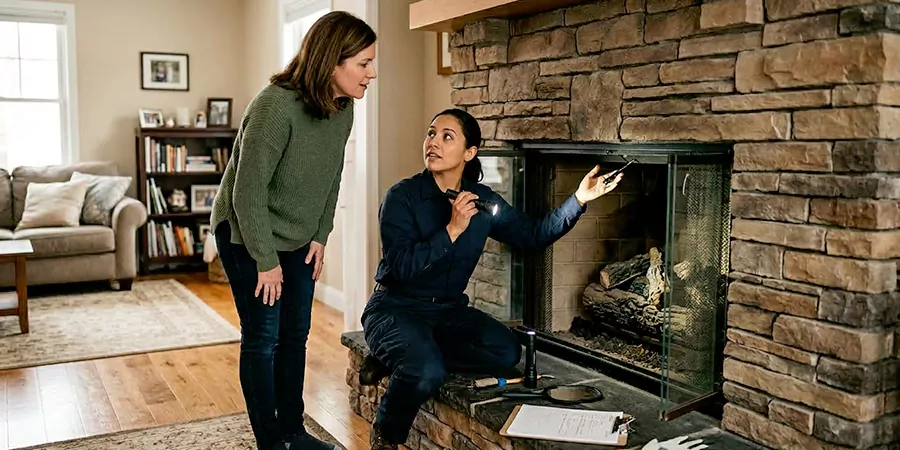 Home Fireplace Safety Inspection Bellflower