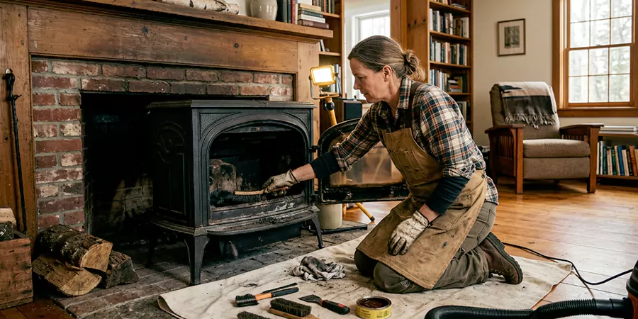 Wood Stove Restoration Bellflower