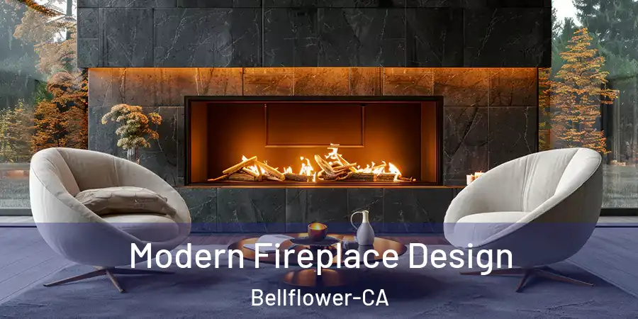 Modern Fireplace Design Bellflower-CA