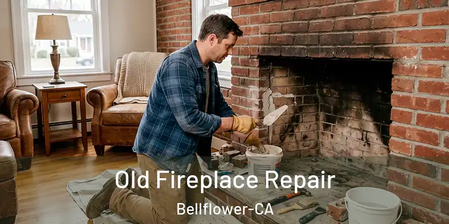 Old Fireplace Repair Bellflower-CA